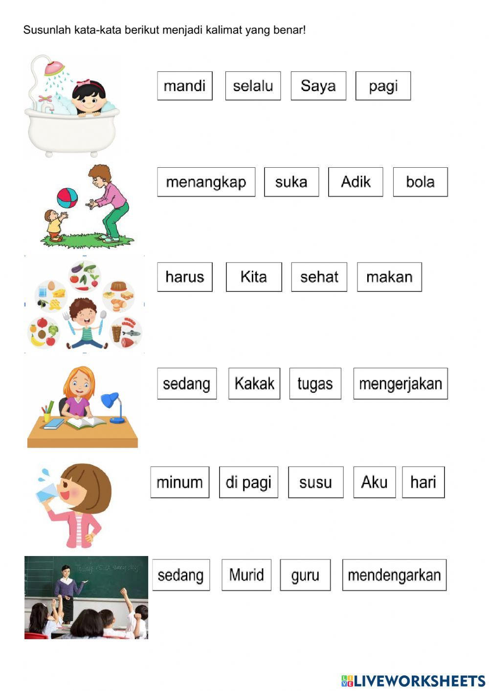 Latihan Soal Bahasa Indonesia Kelas 6 Sd