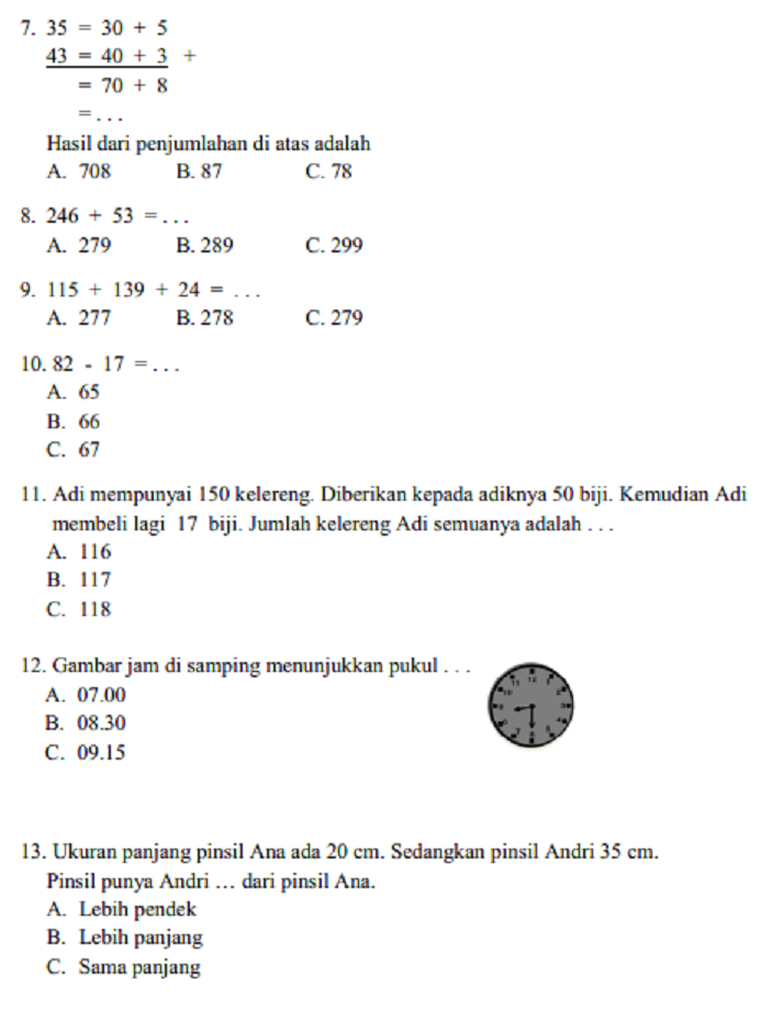 Pelajaran Matematika Kelas 2 Sd Semester 1 - Piffle me Pelajaran Matematika Kelas 2 Sd Semester 1 - Piffle me