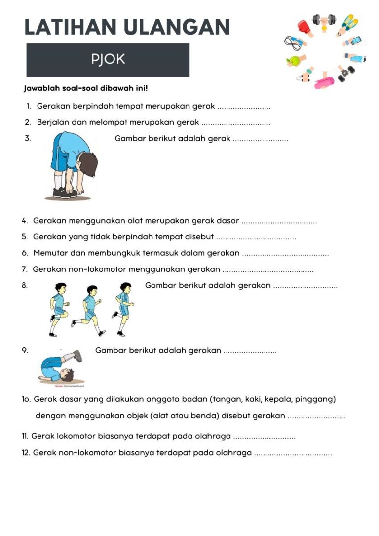 Ternyata Ini 5 Soal Gerak Lokomotor Kelas 3 Paling Sering Keluar di Ujian 2026
