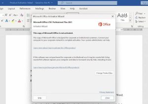 Apa Itu Product Activation Failed di Microsoft Word Cuidatusalud