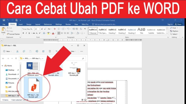 5 Cara Mindahin File PDF ke Word Tanpa Rusak Format, Ternyata Bisa di HP