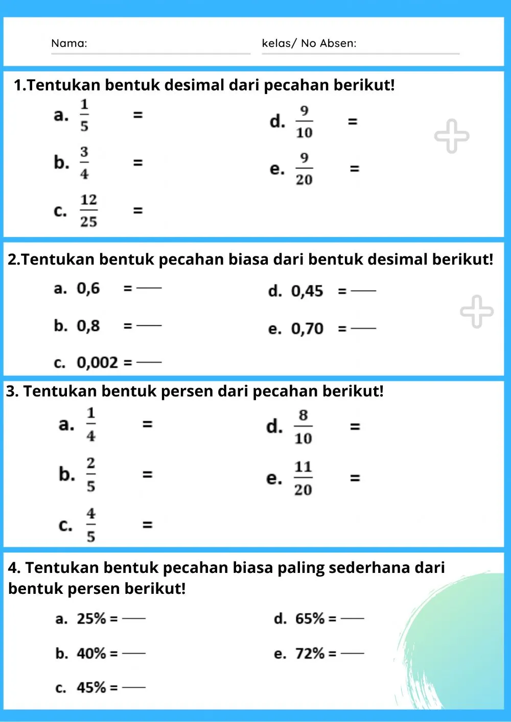 Mengenal Pecahan Sederhana untuk Siswa Kelas 2 SD