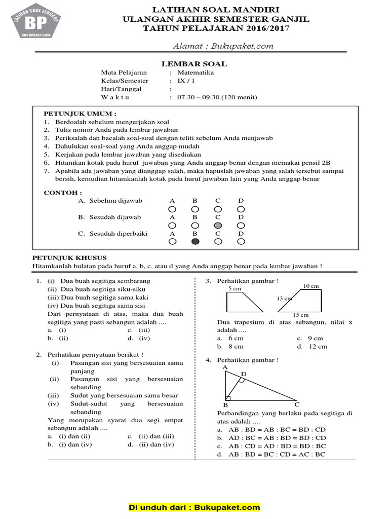 5 Contoh Soal dan Jawaban Model Matematika Kelas 11 Semester 1, Ternyata Ini Trik Mudahnya!