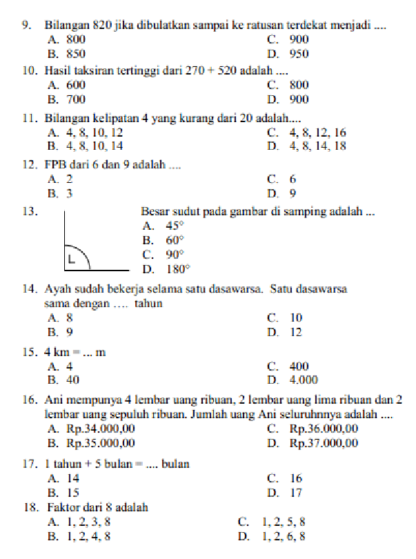 5 Contoh Soal dan Jawaban Tema 1 Kelas 4 yang Wajib Dikuasai Sebelum Ujian