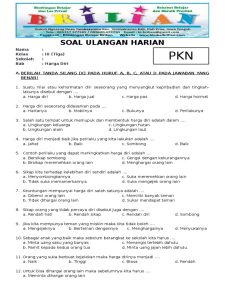 Menggali Dunia Nada Latihan Soal untuk Kelas 4 SD Semester 1