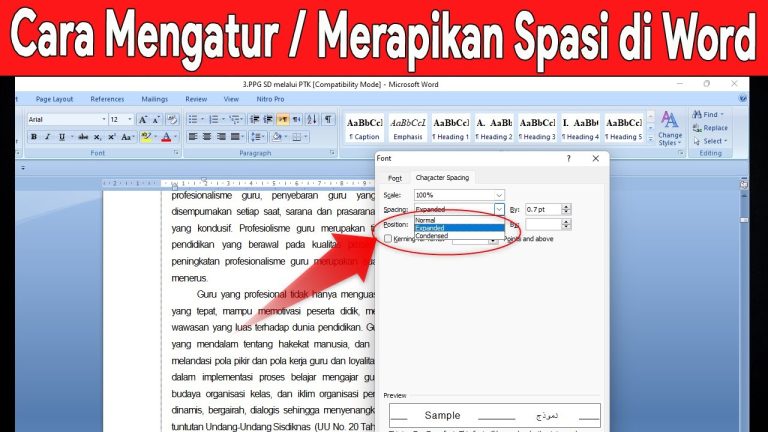 Ternyata 1 Trik Ini Bisa Mengatur Spasi yang Berantakan di Word 2007