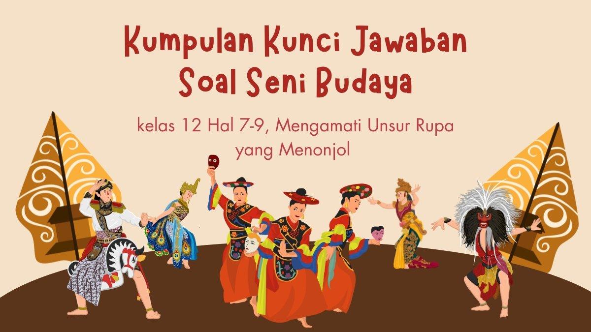 Kumpulan Kunci Jawaban Soal Seni Budaya kelas 12 Hal 7-9 Mengamati
