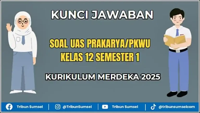 Inilah 30 Contoh Soal dan Jawaban Prakarya Kelas 12 Semester 1 yang Wajib Kamu Pelajari Sebelum Ujian